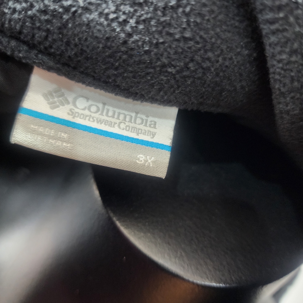 Columbia Black Jacket 3X